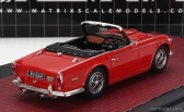 Modely v mierke Matrix Triumph Tr5 Cabriolet Open 1967 1:43 Červená