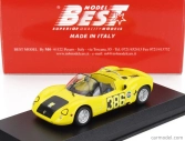 Best-model Fiat Abarth 1000sp Spider N 386 Trieste Opicina 1970 Mauro Baldi 1:43 Žlutá Černá