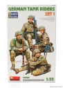 Miniart Figures German Tank Riders Set 1 1:35 /