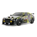 Drift Sport RC Car GTR 4WD 1:16 RTR s dymom a LED osvetlením žlté