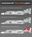 Model Kit lietadlo 12356 - USMC F-4J Phantom II "VMFA-333 Fighting Shamrocks" (1:48)