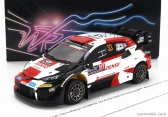 Spark-model Toyota Yaris Gr Hybrid Rally1 Team Toyota Gazoo Racing Wrt N 33 Winner Rally Finland 2023 Elfyn Evans - Scott Martin 1:43 Bílá Červená Černá