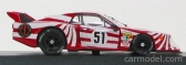 Najlepší model Lancia Beta Montecarlo Turbo Team Lancia Corse N 51 24h Le Mans 1980 B.darniche - H.heyer - T.fabi 1:43 červená biela