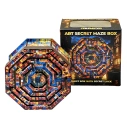 EscapeWelt Dřevěný hlavolam Art Secret Maze Box
