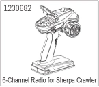 1230682 - 6-Channel Radio for Sherpa Crawler