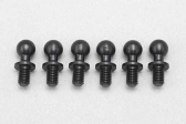 Guľôčkové čapy Yokomo BD8'18 4,8 mm (veľkosť S /11,5 mm), 6 ks