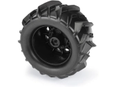 Kolesá Pro-Line 2,8", pneumatiky Dumont, čierny disk Raid H12 (2)