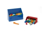 LEGO naberačka na kocky sivá/čierna, súprava 2 ks