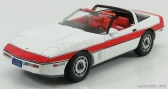 Greenlight Chevrolet Corvette C4 The A-team 1984 1:18 Bílá Červená