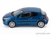 Norev Peugeot 207 Premium Pack 2007 1:87 Blue Met