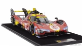 Looksmart Ferrari 499p 3.0l Turbo V6 Team Ferrari Af Corse N 50 Winner 24h Le Mans 2024 Antonio Fuoco - Miguel Molina - Nicklas Nielsen 1:12 Červená Žlutá Černá