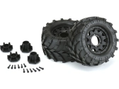 Kolesá Pro-Line 2,8", pneumatiky Masher, čierny disk Raid H12 (2)
