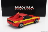 Maxima Abarth Se030 Pininfarina Road Test 1974 1:18 Matná Červená Žlutá