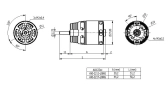 Combo set AXI 2217/12 V2 LONG + FOXY G2 30A Regulátor