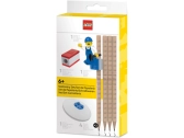 LEGO stationery set s minifigúrkou a náplňou