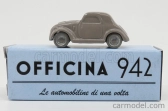 Officina-942 Fiat 500b Topolino 1:76 svetlosivá