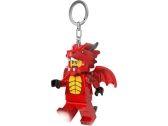 LEGO svietiaca kľúčenka – Červený drak