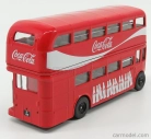 Corgi Routemaster Rml 2757 Autobus London Coca-cola 1956 1:64 Červená Bílá