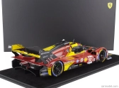 Looksmart Ferrari 499p 3.0l Turbo V6 Team Ferrari Af Corse N 50 Winner 24h Le Mans 2024 Antonio Fuoco - Miguel Molina - Nicklas Nielsen 1:12 Červená Žlutá Černá
