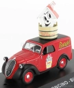 Edicola Fiat 500 Furgoncino Van Butasol 1948 1:43 Červená Černá