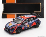 Ixo-models Hyundai I20 N Rally1 Team Shell Mobis Wrt N 11 3. Rally Montecarlo 2023 Thierry Neuville - Martijn Wydaeghe 1:43 2 Tones Blue Red