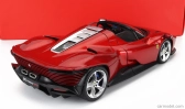 Bburago Ferrari Daytona Sp3 Spider Open Roof 2022 1:18 Rosso Magma – matná červená