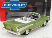 Autoworld Chevrolet Bel Air Cabriolet Open 1957 1:18 Green Met