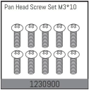1230900 - M3*10 Pan Head Screw Set (10)
