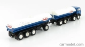 Brekina plast Fiat 690 Millepiedi Tanker Truck Olio Fiat 1960 1:87 Modrá Černá Bílá