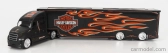 Maisto Truck H-d Haulers Truck Harley Davidson Car Transporter 2021 1:64 Black
