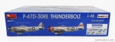 Miniart Dragon wings P-47d-30 Thunderbolt Airplane Military 1942 1:48 /