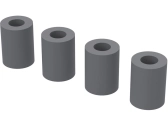 Arrma doraz tlumiče silikonový 3x6x8mm (4)