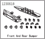 Bumper front/rear