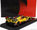 Bbr-models Ferrari 499p 3.0l Turbo V6 Team Af Corse N 83 24h Le Mans 2024 Robert Kubica - Robert Shwartzman - Yifei Ye 1:43 Žltá červená