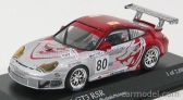 Minichamps Porsche 911 996 Gt3rsr N 80 3rd Gt2 Class 24h Le Mans 2005 Van-overbeek 1:43 Silver Red