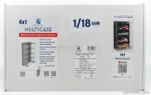 Atlantic Vetrina display box Espositore - For 4 Cars 1/18 Lungh.lenght Cm 36.8 X Largh.width Cm 12.5 X Alt.height Cm 57.4 (altezza Utile Tra I Ripiani Cm 12.0 Inner Height Among Shelves) 1:18 Plastový Displej