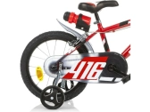 DINO Bikes - Dětské kolo 16" červené