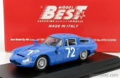 Najlepší model Alfa romeo Tz1 N 72 Targa Florio 1965 Panepinto - Parla 1:43 Blue