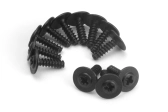 Prírubové samorezné skrutky PWTHO 2,3 × 8 mm (12 ks)