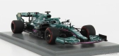 Spark-model Aston martin F1 Amr21 Mercedes M12 Eq Power+ Team Cognizant Formula One N 18 Abu Dhabi GP 2021 Lance Stroll - 100. GP 1:43 Green