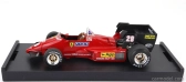 Brumm Ferrari F1 126c4 N 28 Belgium Gp 1984 Rene Arnoux 1:43 Červená čierna