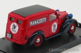 Brumm Fiat 1100e Van Ramazzotti 1950 1:43 Červená modrá