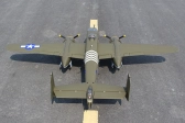 RC letadlo Mitchel B-25 2,41m (Zatahovací podvozek)