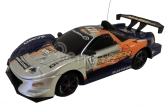 RC Car závodní model s kužely 1:43, modrý