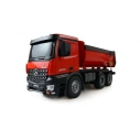 RC sklápěč Amewi Mercedes-Benz Arocs, červená
