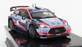 Ixo-models Hyundai I20 Coupe Wrc N 7 Rally Sardegna 2020 P.l.loubet - V.landais 1:43 Svetlo modrá červená čierna