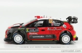 Spark-model Citroen C3 Wrc Team Citroen Total Abu Dhabi Wrt N 12 Rally Suede 2018 M.ostberg - T.erksen 1:43 Červená čierna biela