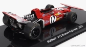 Edicola March F1 711 Team Stp N 17 Season 1971 Ronnie Peterson - Con Vetrina - s vitrínou 1:24 Red