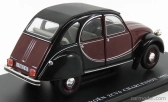 Edicola Citroen 2cv Charleston 1982 1:24 červená čierna