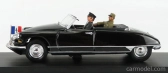 Rio-models Citroen Ds Cabriolet With Figure General De Gaulle 1959 1:43 Black